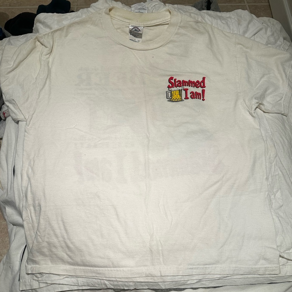 Slammed I Am! White Kids Graphic Tee